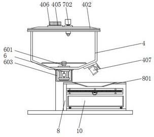 Flexible traditional Chinese medicinal material grinding equipment for pharmacy department