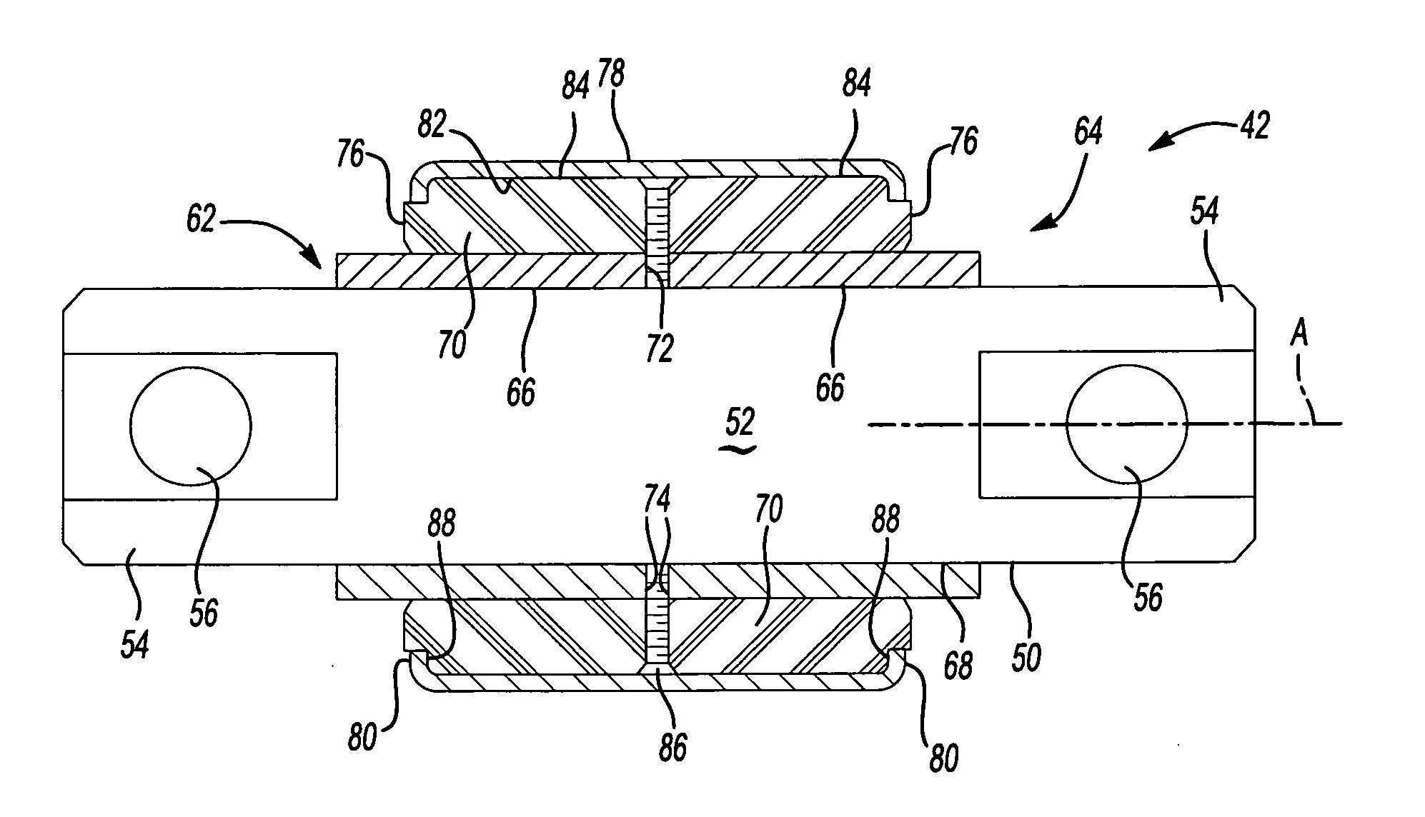 Rubber bushing