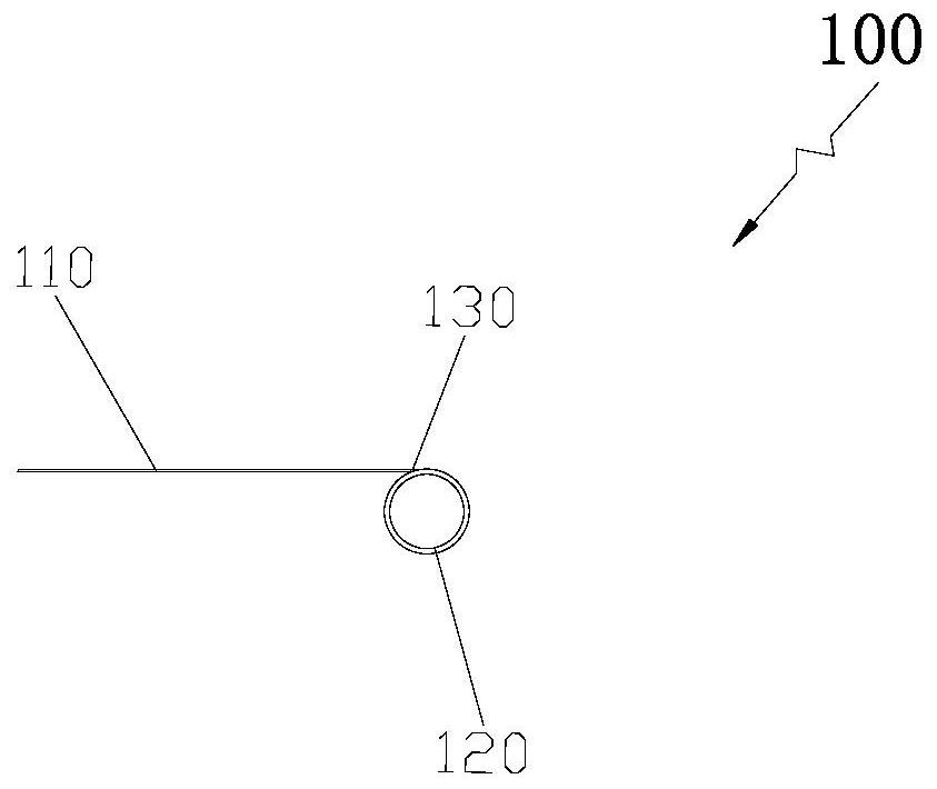 Rounded corner structure and rounded corner forming method