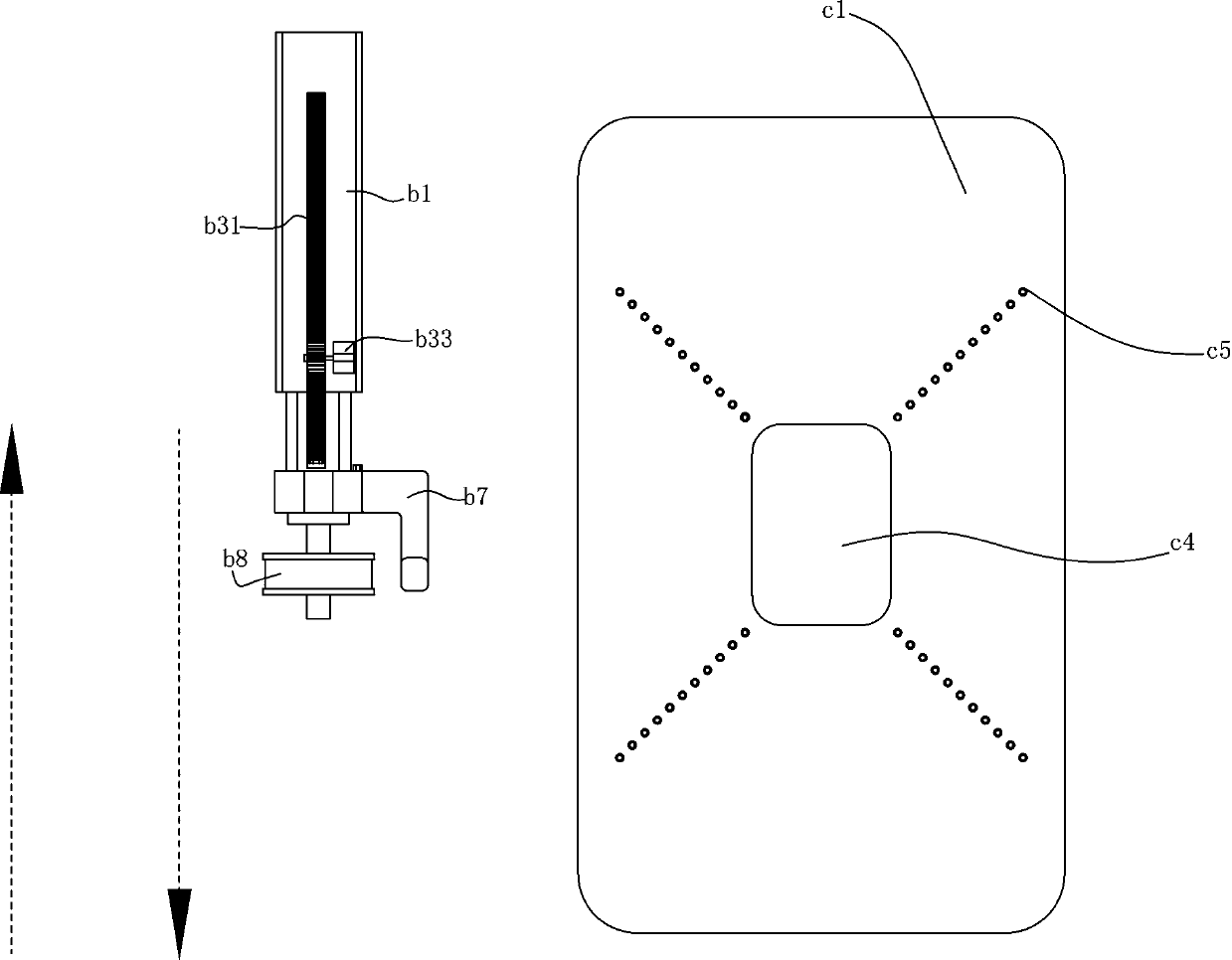 Charge coil winding device