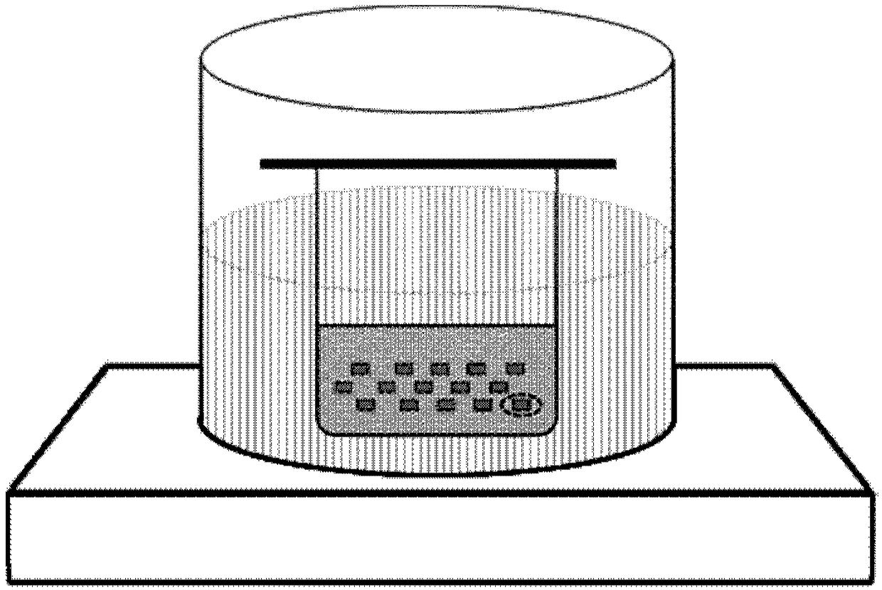 Perovskite LED containing organic-inorganic hybrid perovskite monocrystal light emitting layer, and preparation method