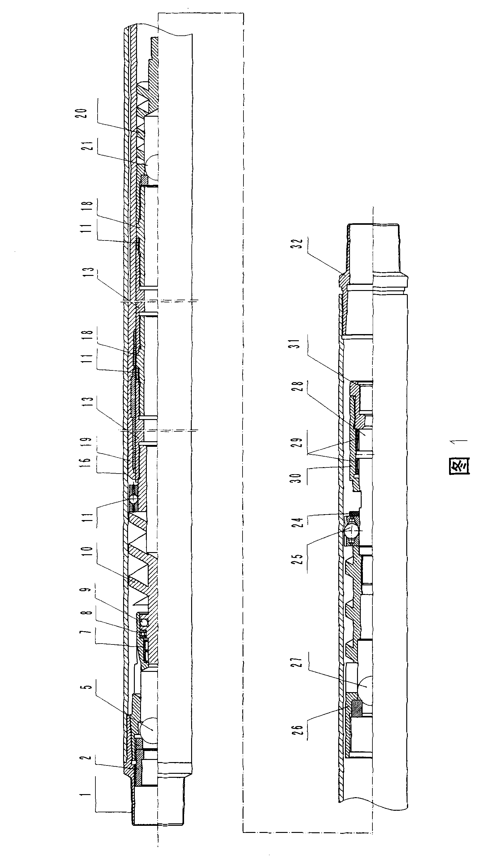 Double-plunger rotary oil well pump