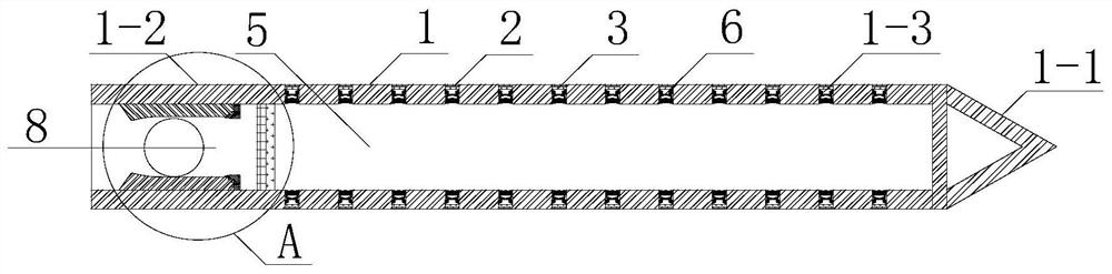 Dual anti-backflow retaining wall drainage pipe and using method thereof