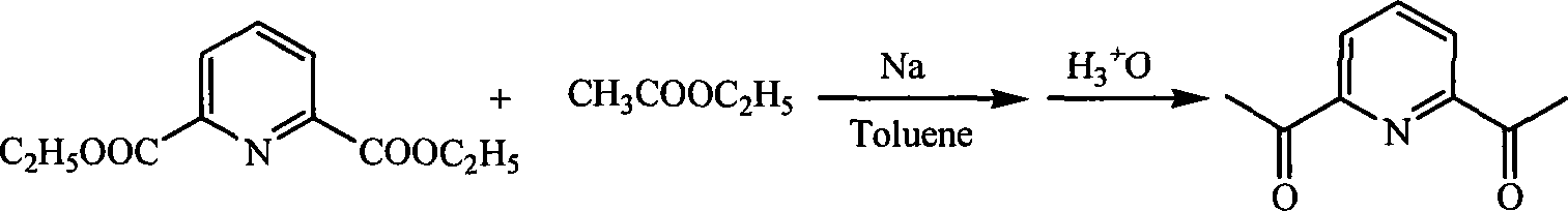 Method for preparing 2,6-diacetyl pyridine