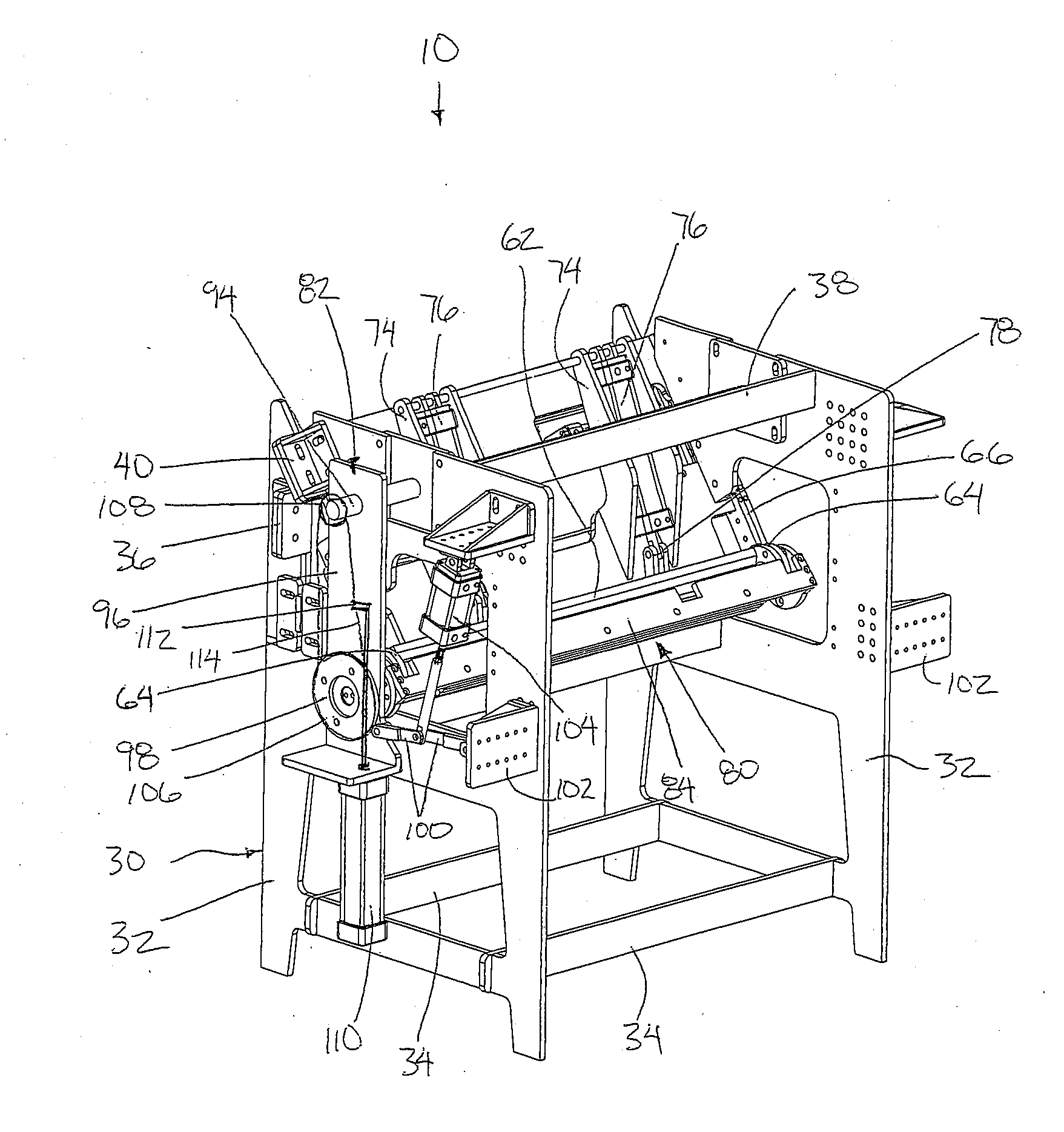 S-Lock Flashing Member Forming Apparatus