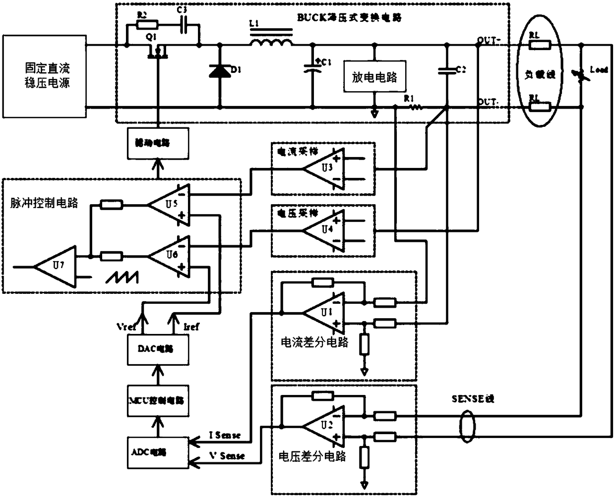 High-precision constant power DC power supply