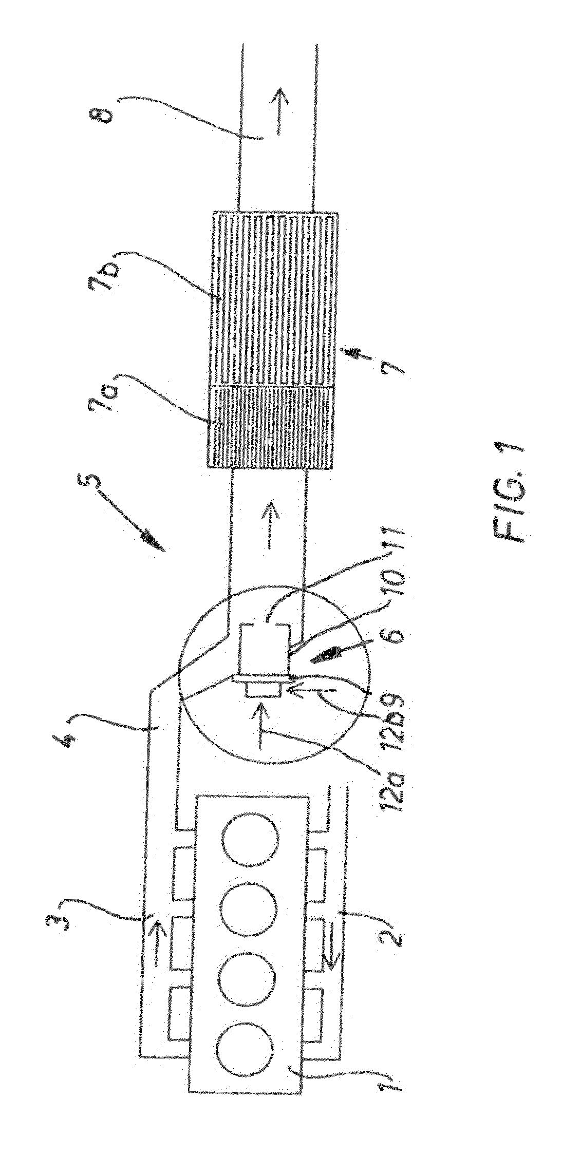 Exhaust-gas after-treatment system for an auto-ignition internal combustion engine