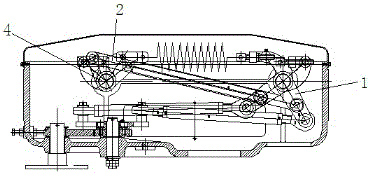 High voltage isolating switch arm assembly tooling