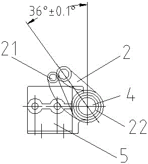 High voltage isolating switch arm assembly tooling