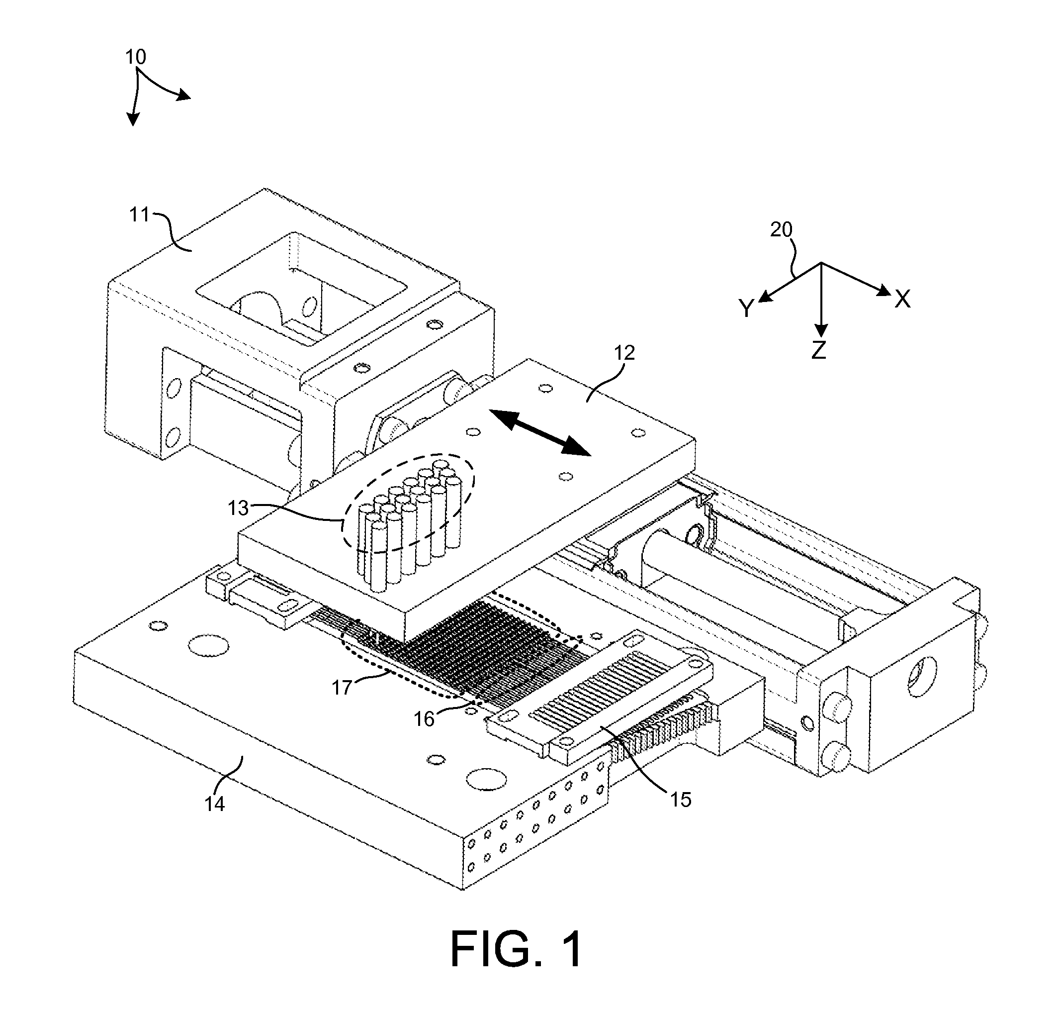 2d programmable aperture mechanism