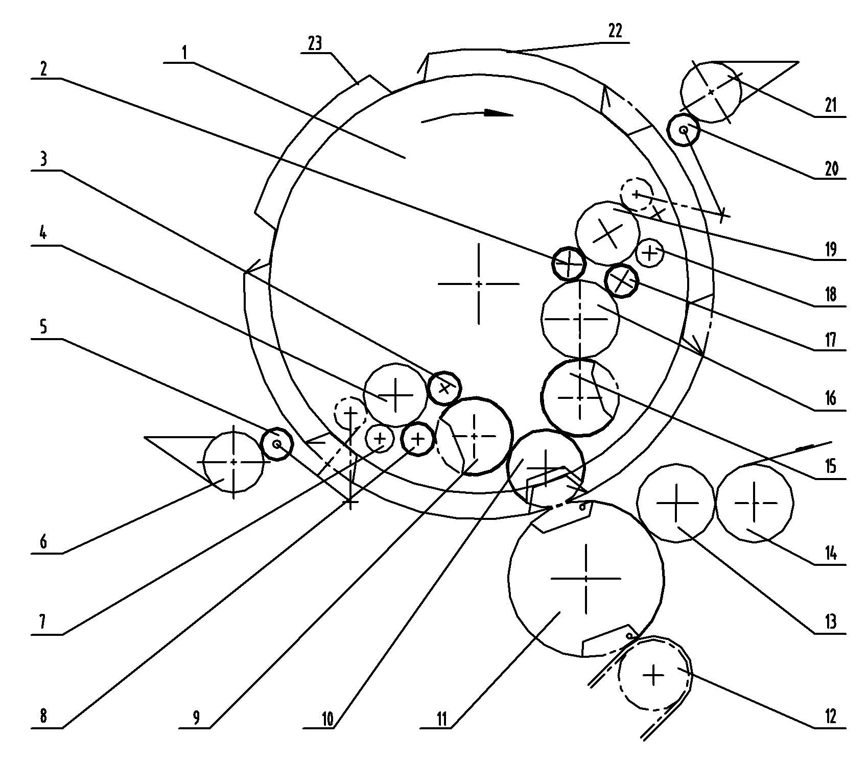 Imprint wiring porous plate printing device