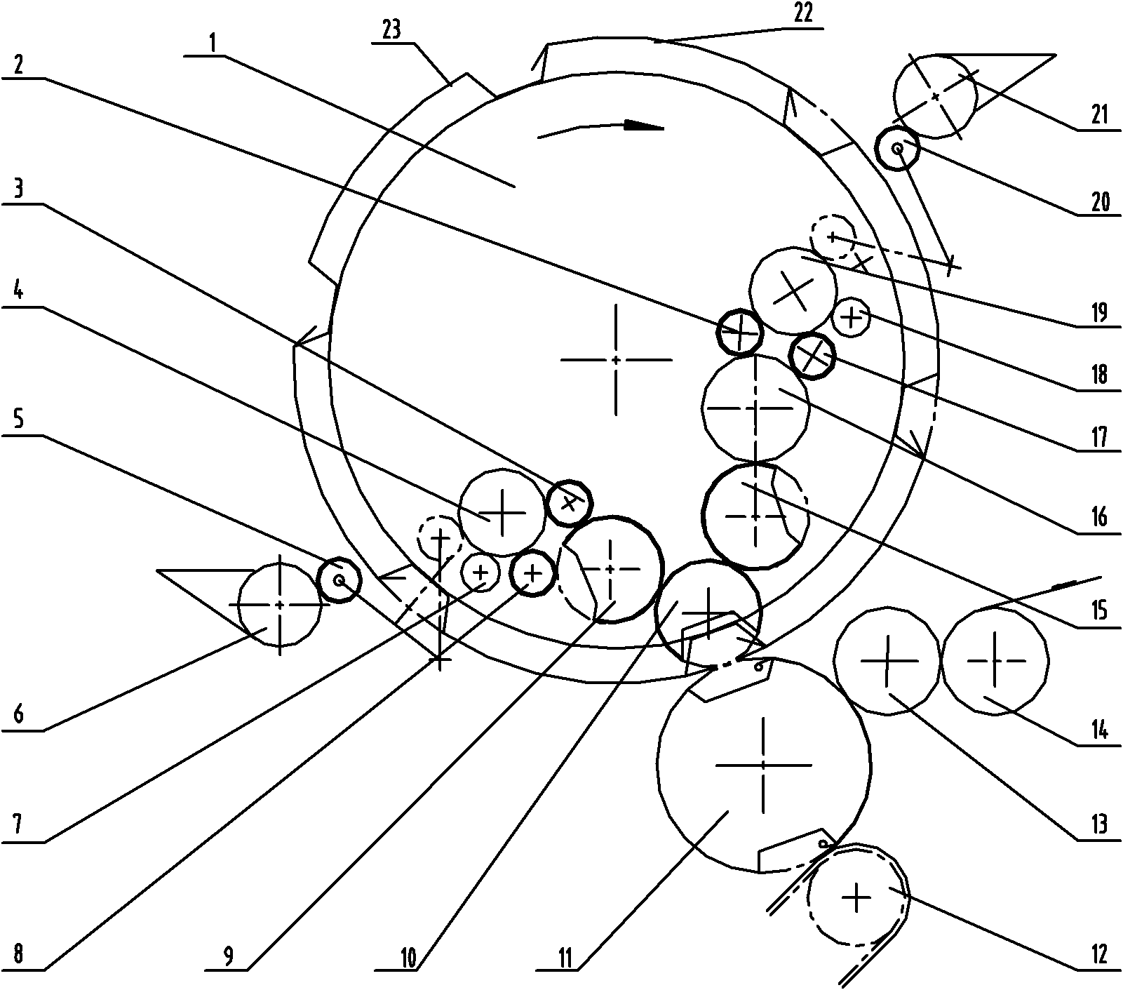 Imprint wiring porous plate printing device