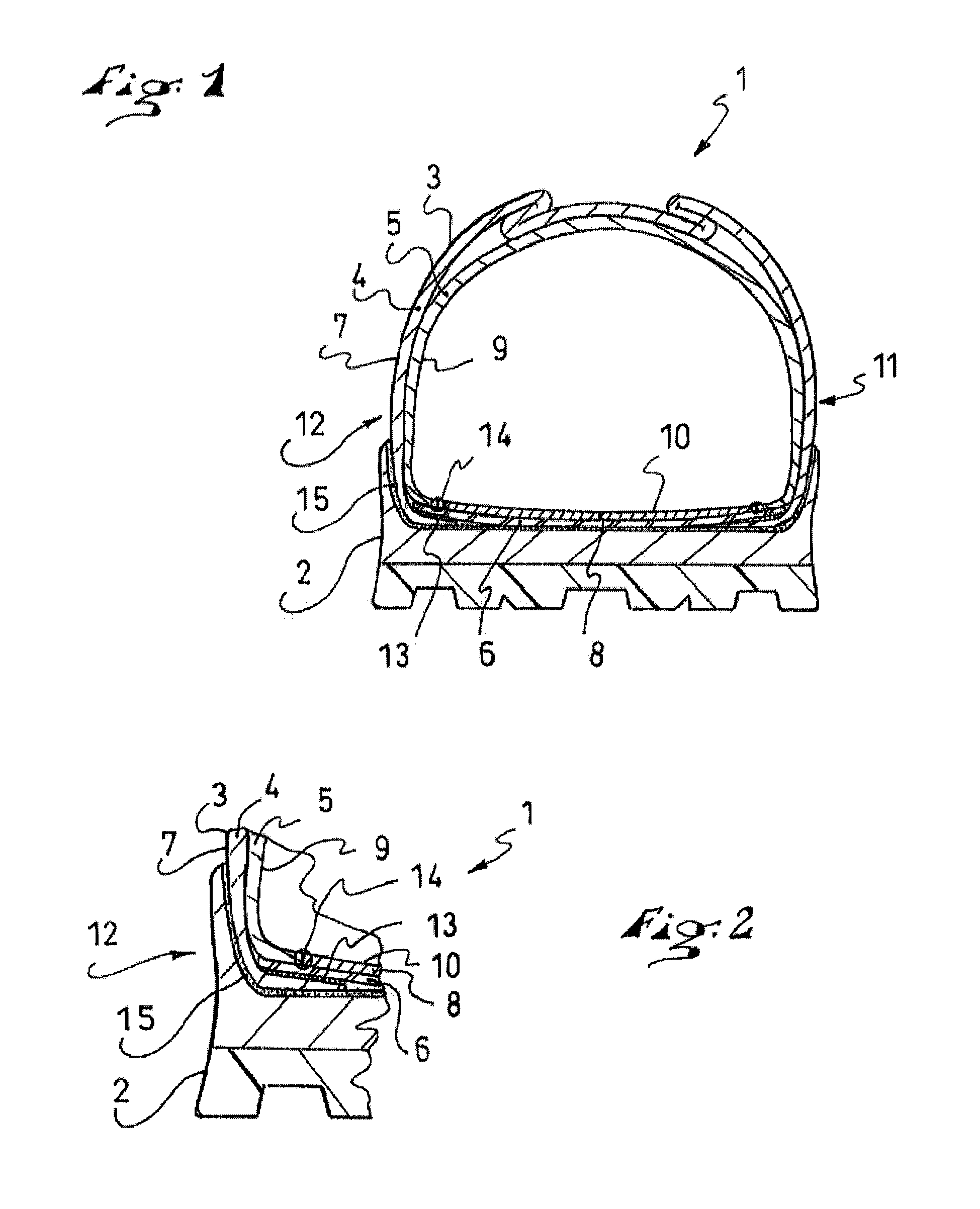 Footwear with improved sole assembly