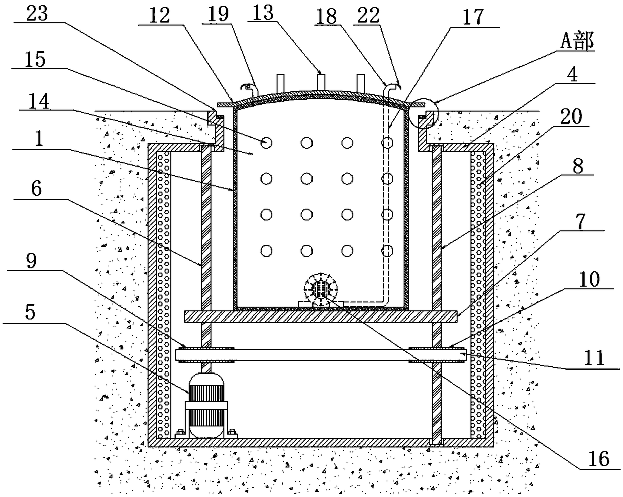 Municipal buried power box