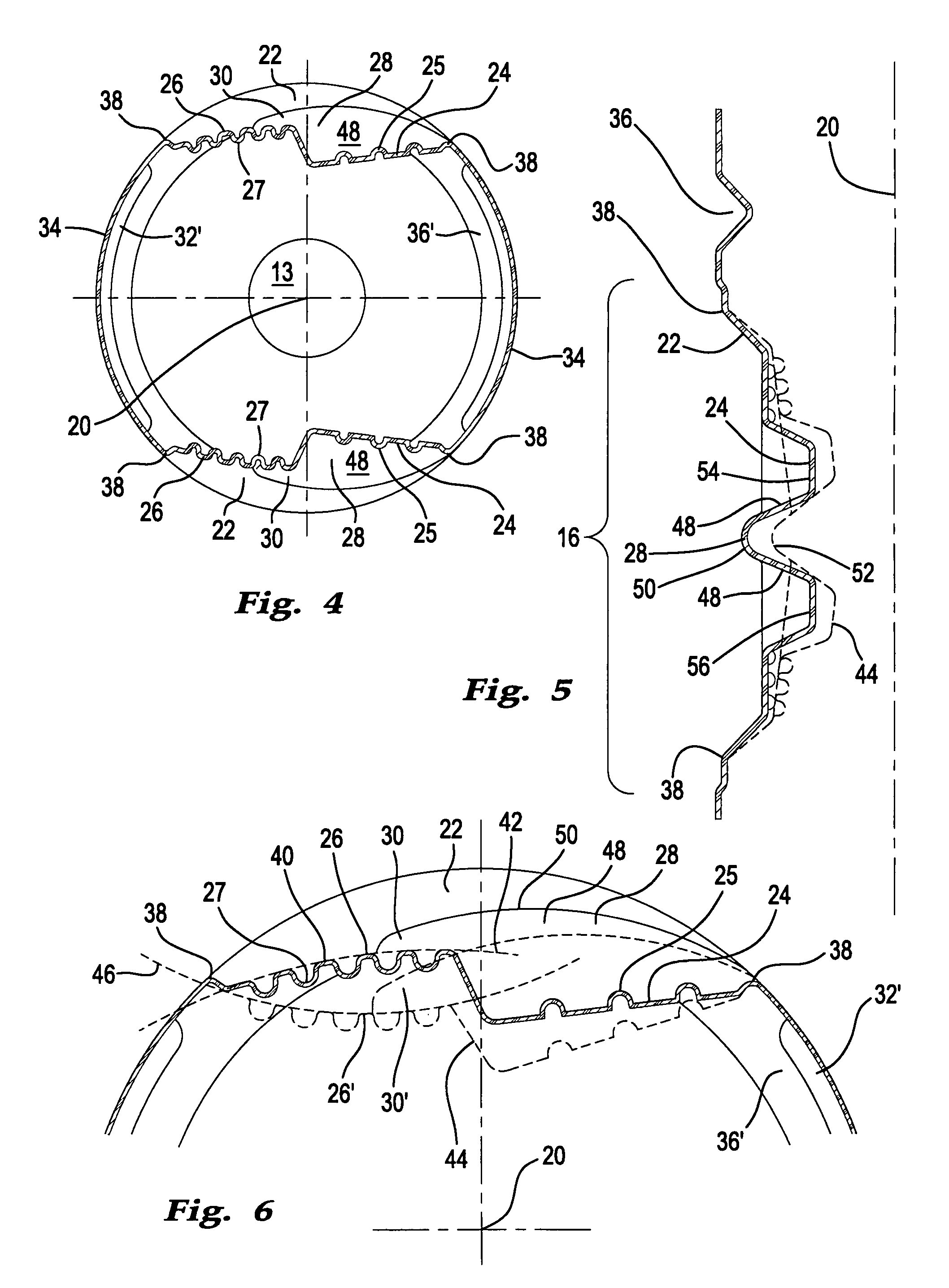 Hot-fillable blow molded container with pinch-grip vacuum panels