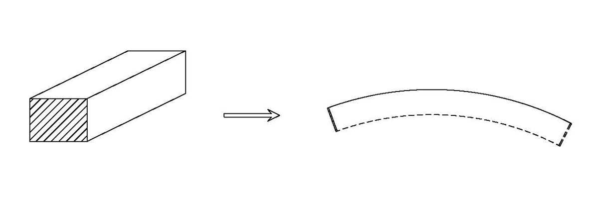 Rotary bearing flange of portal jib crane