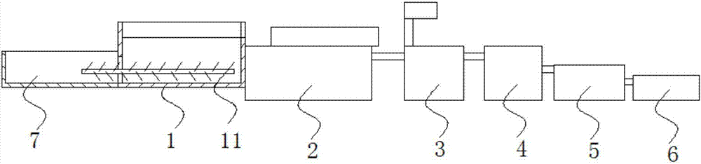 Integral intelligent industrial wastewater treatment system