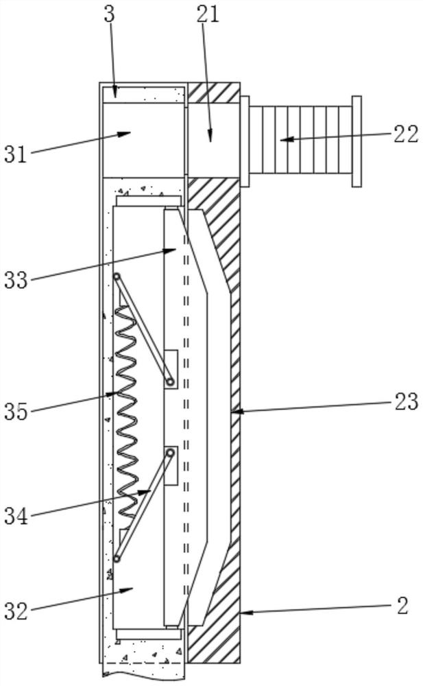 A combined threaded perforated grid pipe