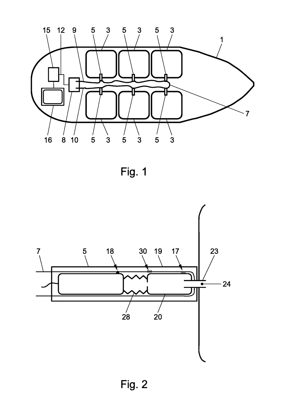 Pressure sensor and sensor system comprising one or more pressure sensors