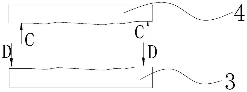 Forming method of thin web forge piece