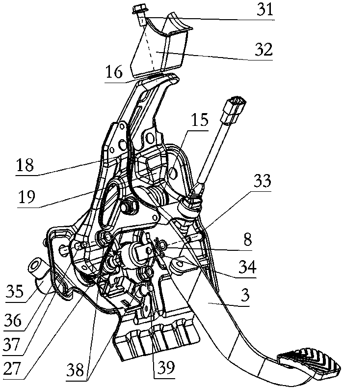 Clutch petal assembly