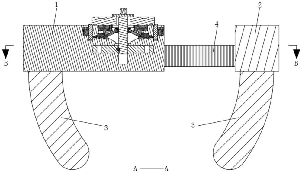 An adjustable sternum pull hook