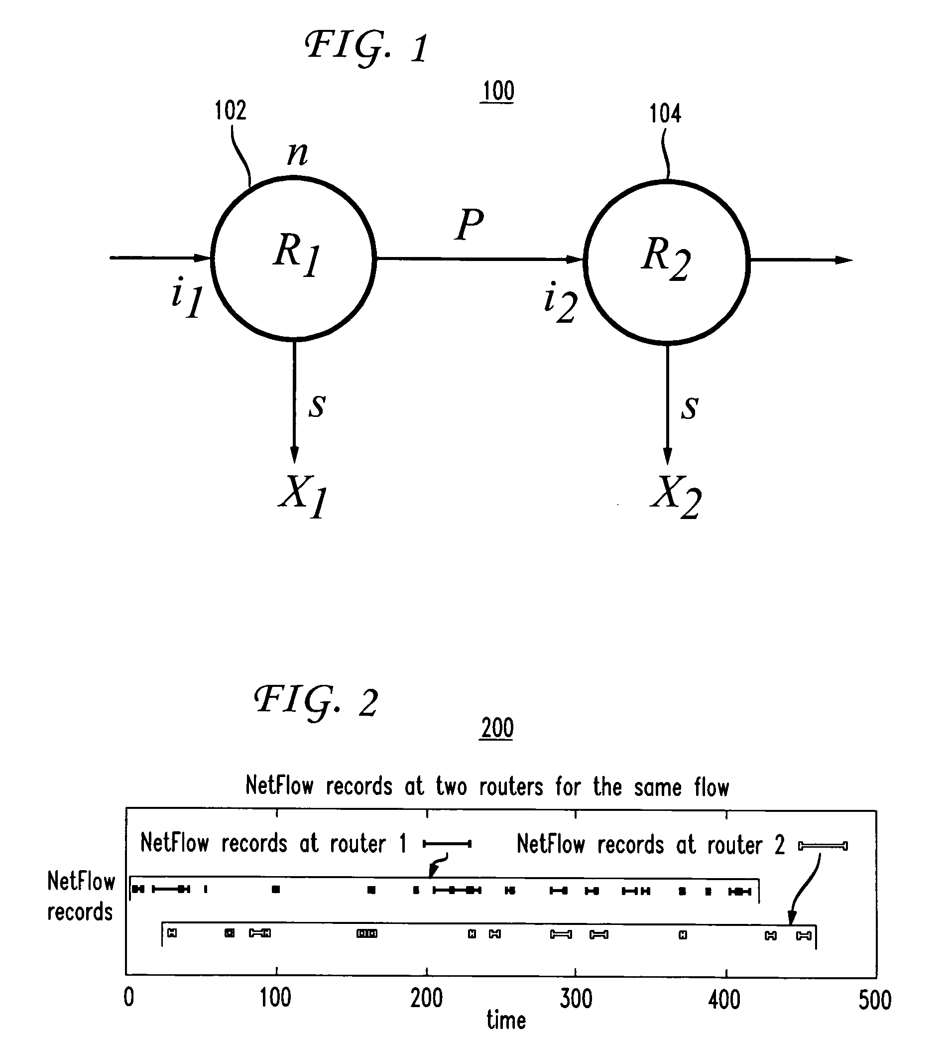 Method and apparatus for one-way passive loss measurements using sampled flow statistics