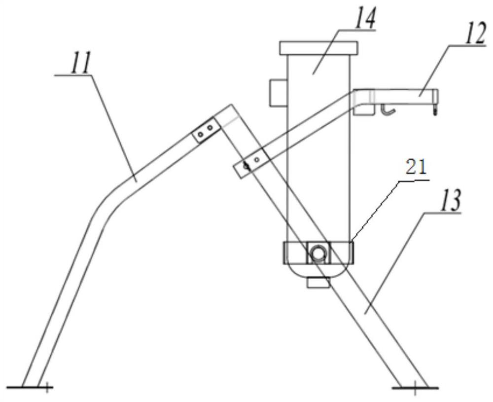 Field manual emergency water supply system and water supply method