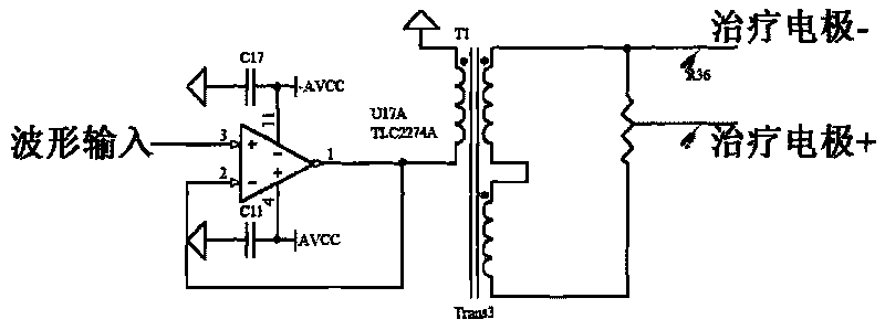 Method for electric wave massage by utilizing music player and electric wave massage device