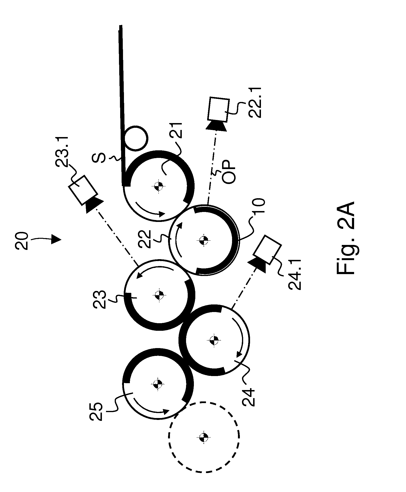 Device for irradiating substrate material in the form of a sheet or web and uses thereof