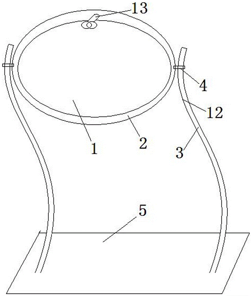 All-in-one non-wearing corrective glasses