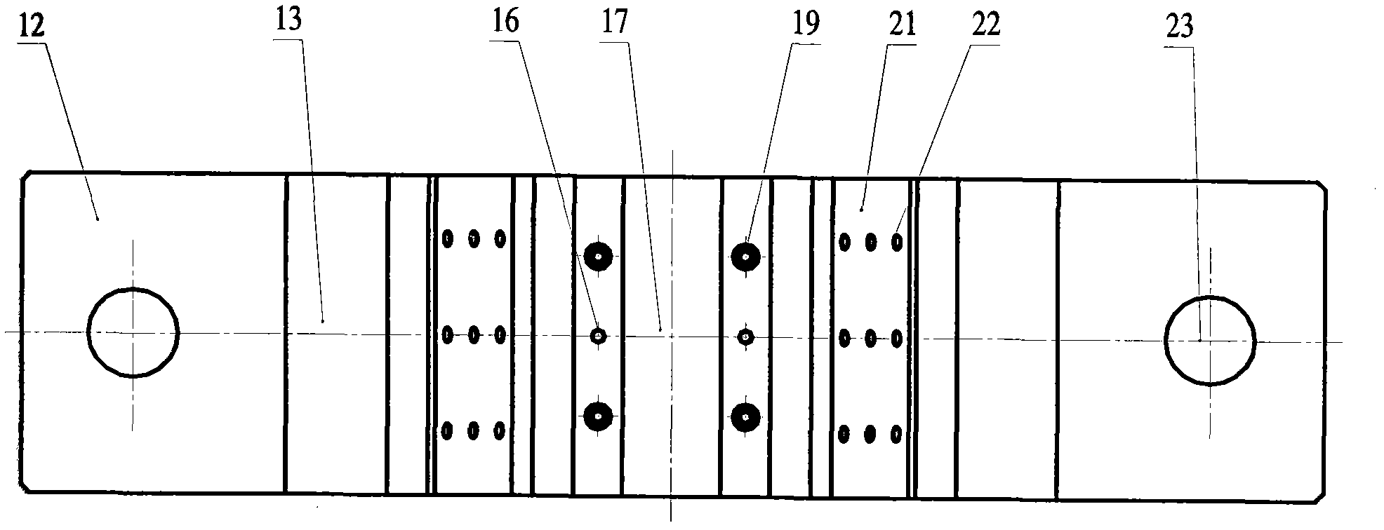 Composite Die for Slanted Wedge Bending and Reshaping of U-like Section Stamping Parts