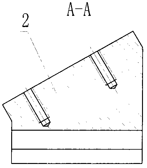 Composite Die for Slanted Wedge Bending and Reshaping of U-like Section Stamping Parts