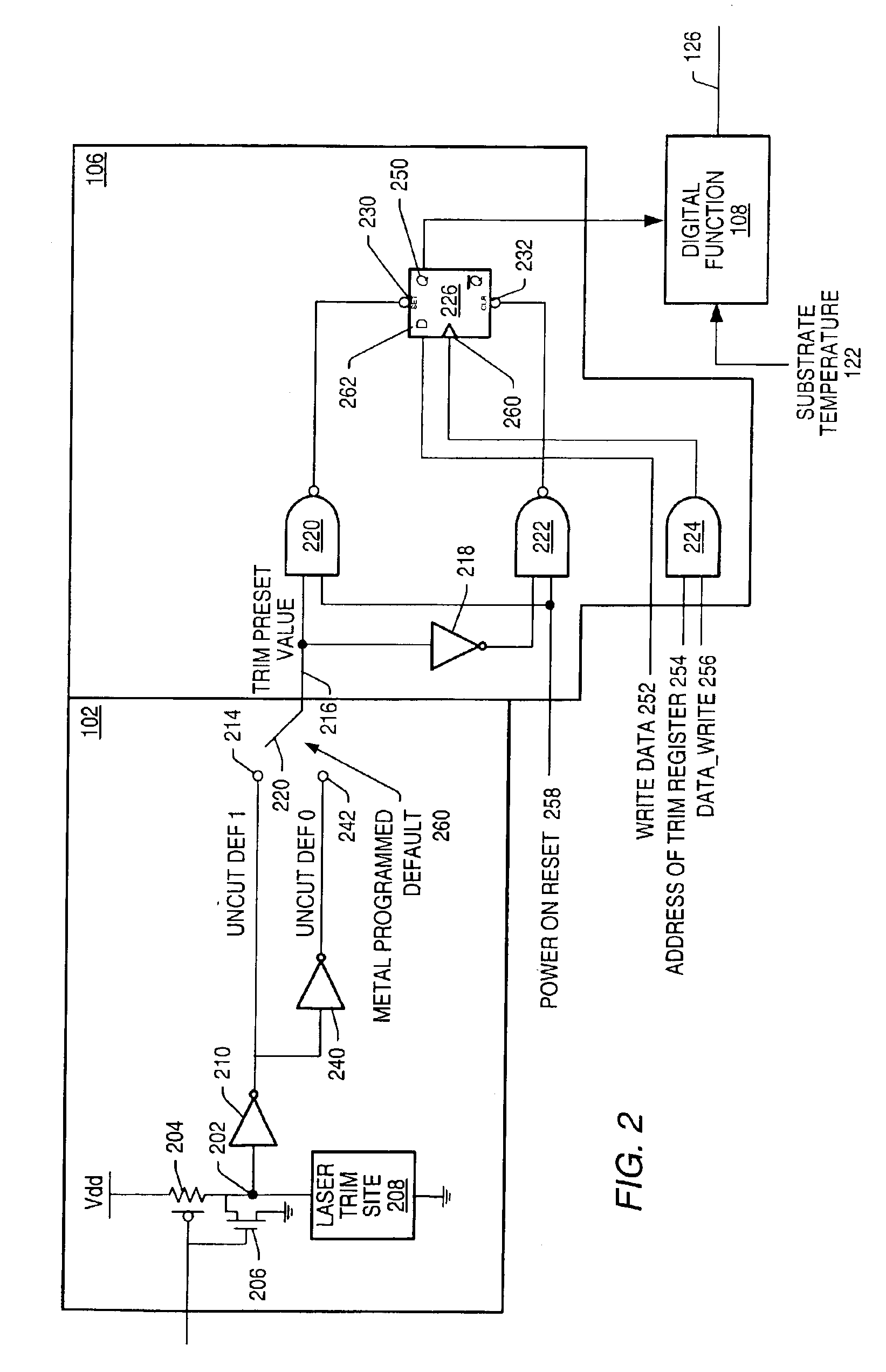 Dynamic, digitally controlled, temperature compensated voltage reference