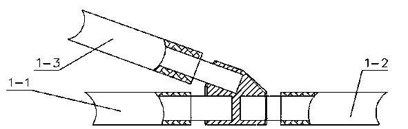 Die-casting connecting method and tool for cable connector