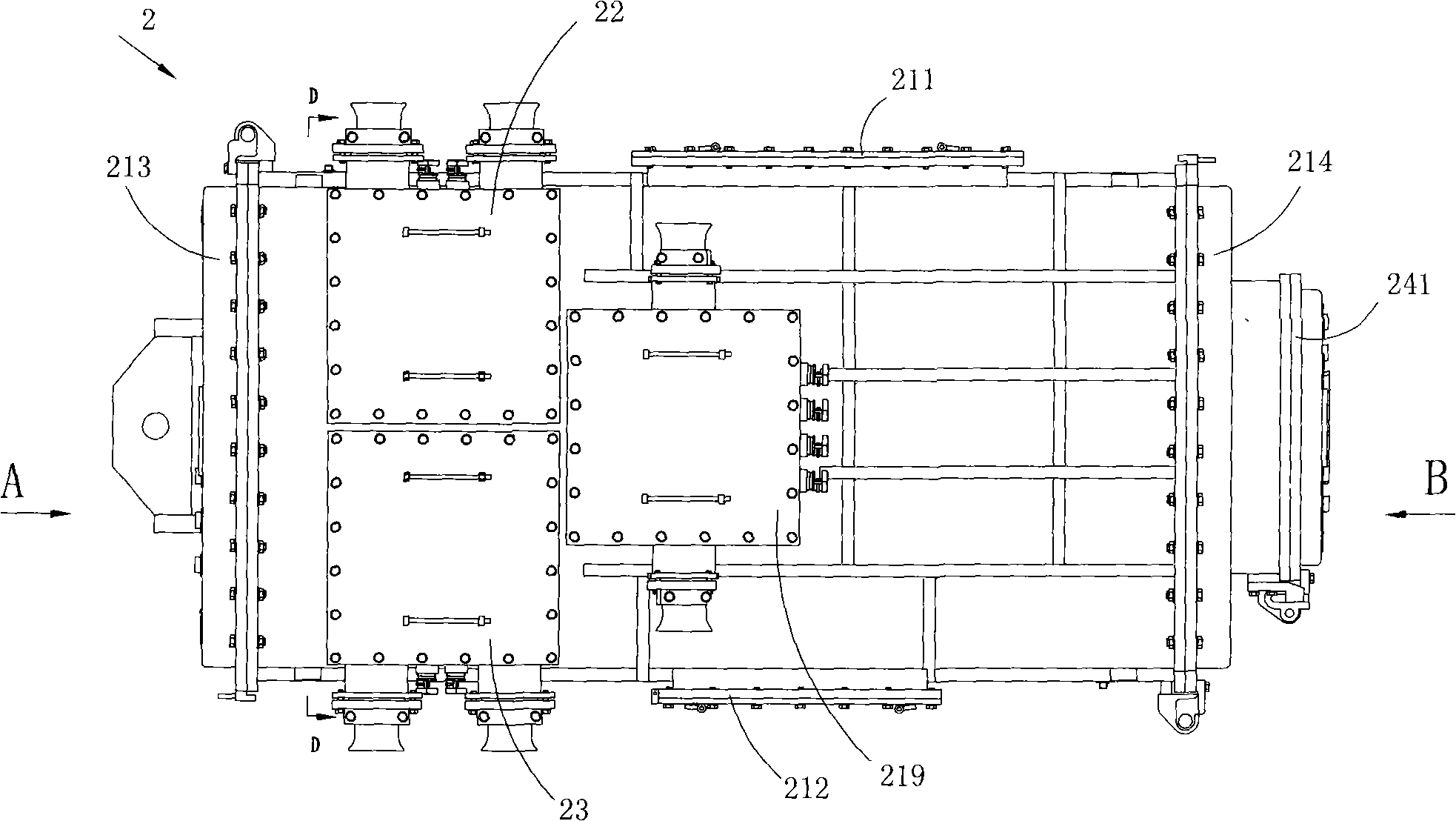 Armoured flame-proof type switch transformer type flexible starting equipment