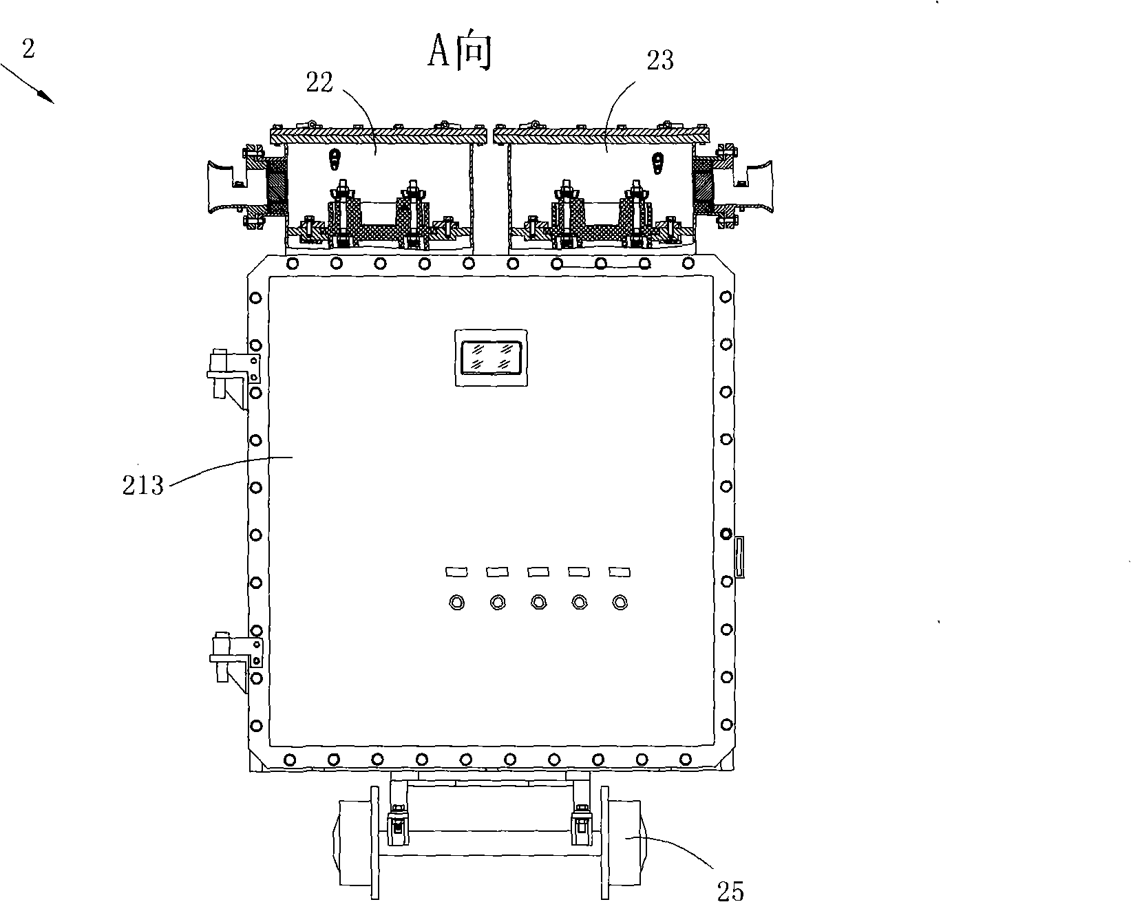 Armoured flame-proof type switch transformer type flexible starting equipment