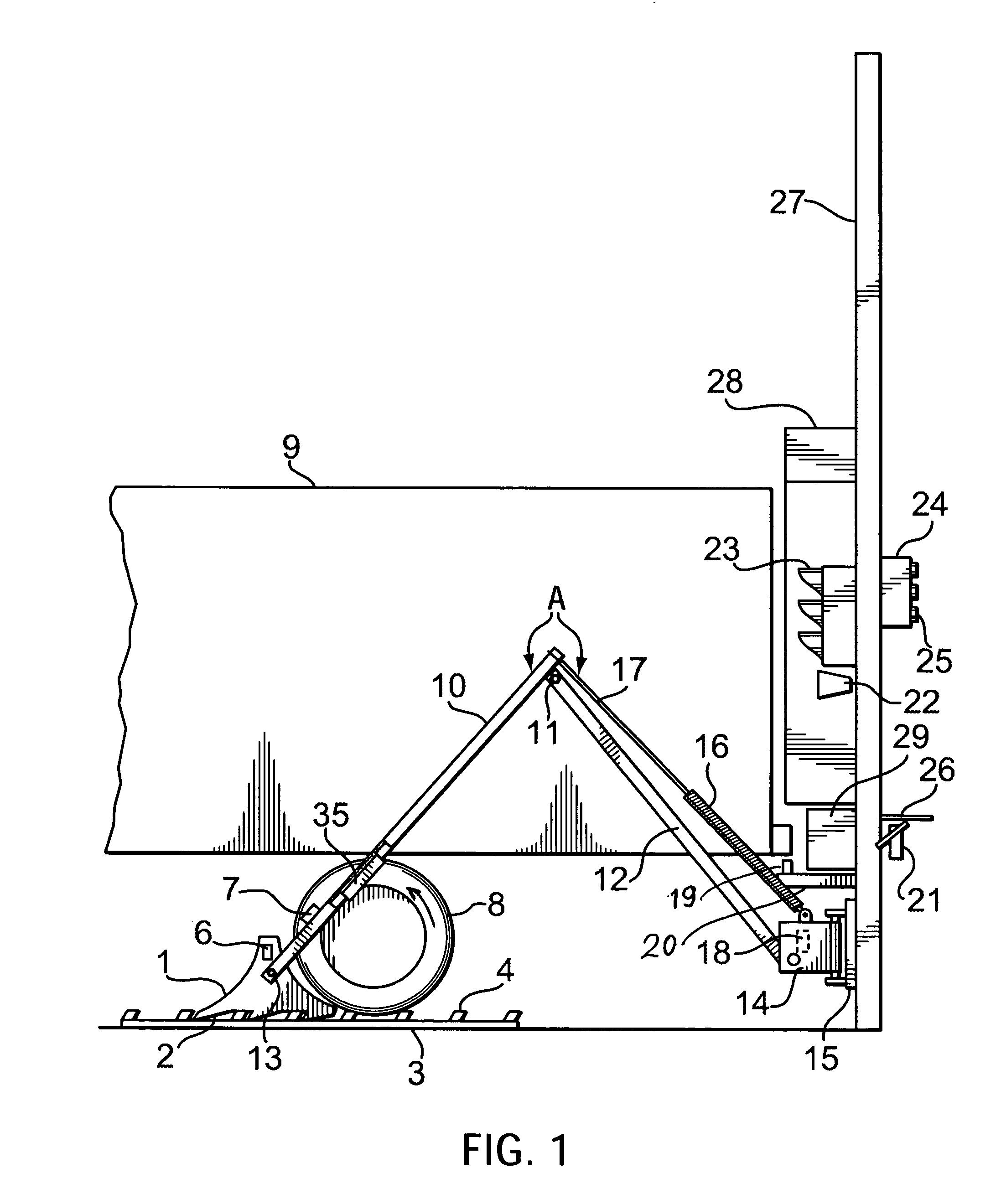 Wheel chock restraint system