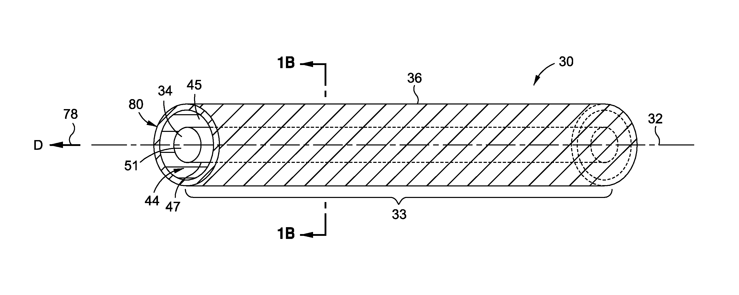 Hollow Fiber with Gradient Properties and Method of Making the Same