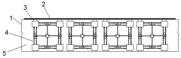 Self-powered method of train platform based on multiple piezoelectric crystals