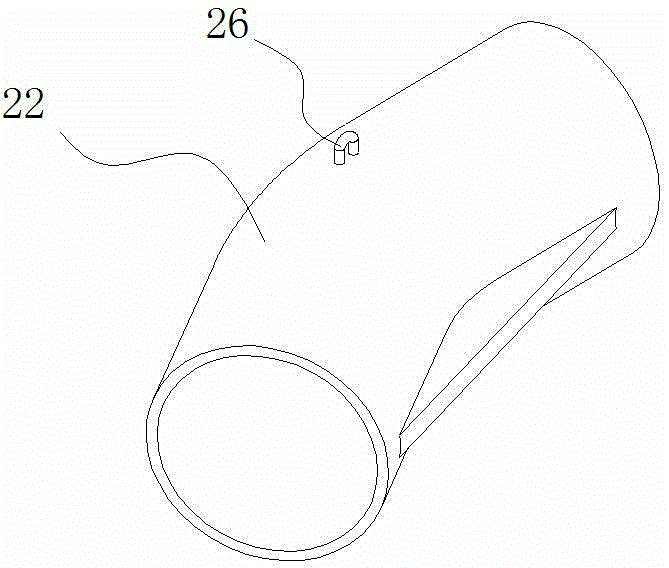 Carrying structure for aviation transient electromagnetic coil