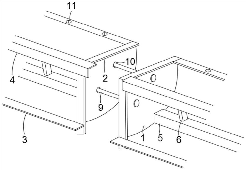 A kind of construction method of shaped roof arc concrete flooding