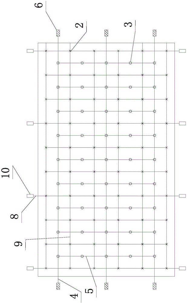 Treatment method of soft clay foundation