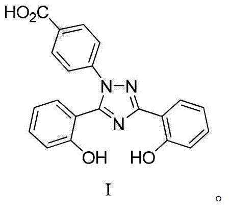 Preparation method of deferasirox and intermediate compound of deferasirox