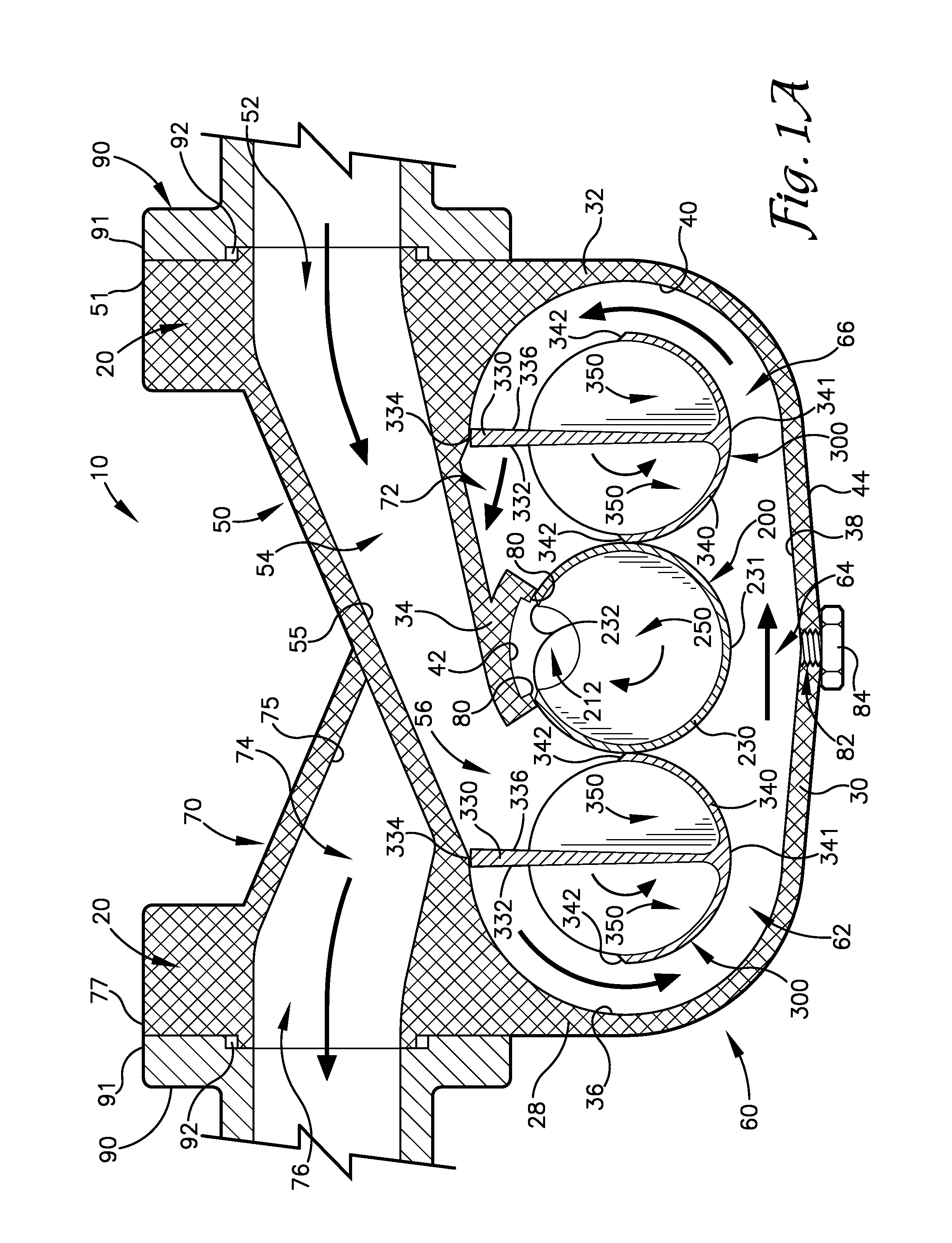 Rotary positive displacement flowmeter