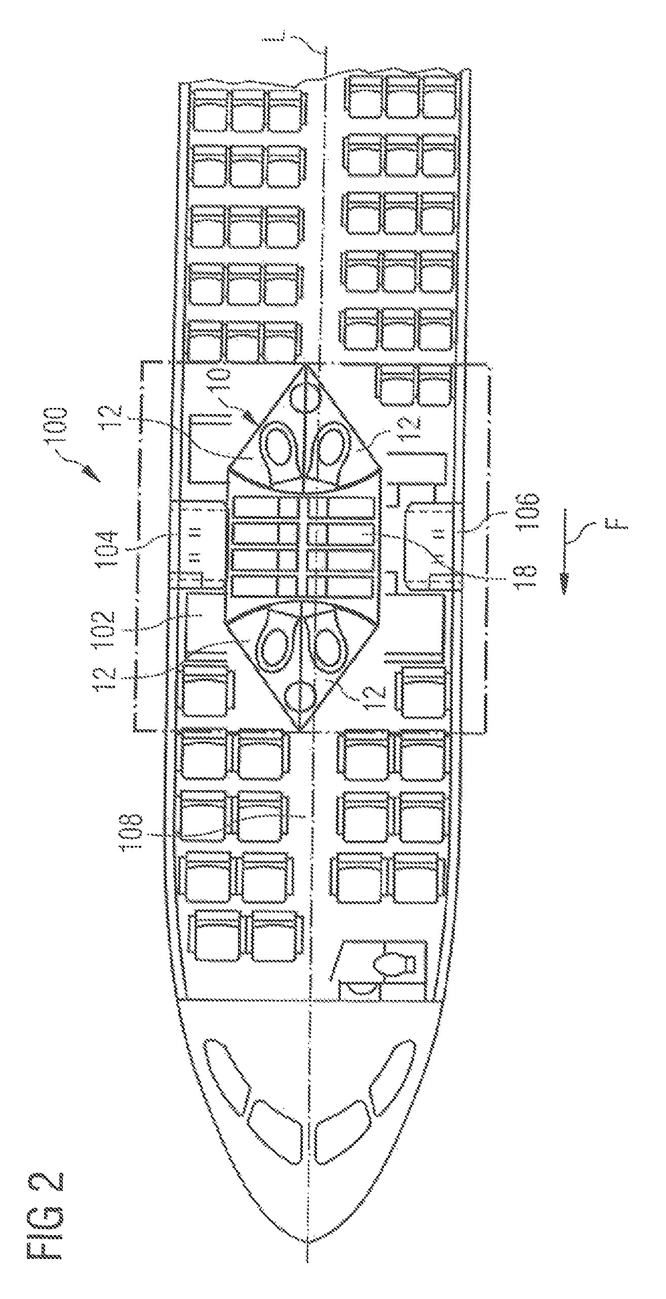 Expandable aircraft monument