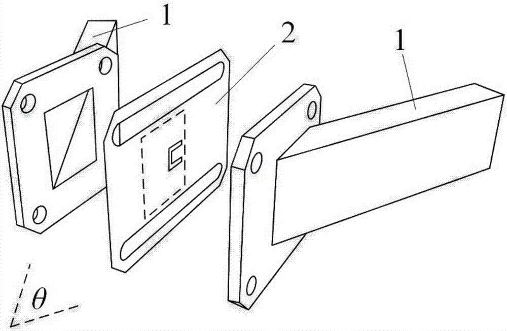 E-plane bending rectangular waveguide adjustable filter based on hypertransport membrane