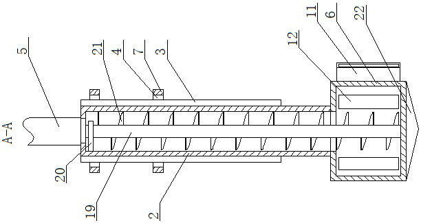 Hydraulic engineering desilting device with lifting function