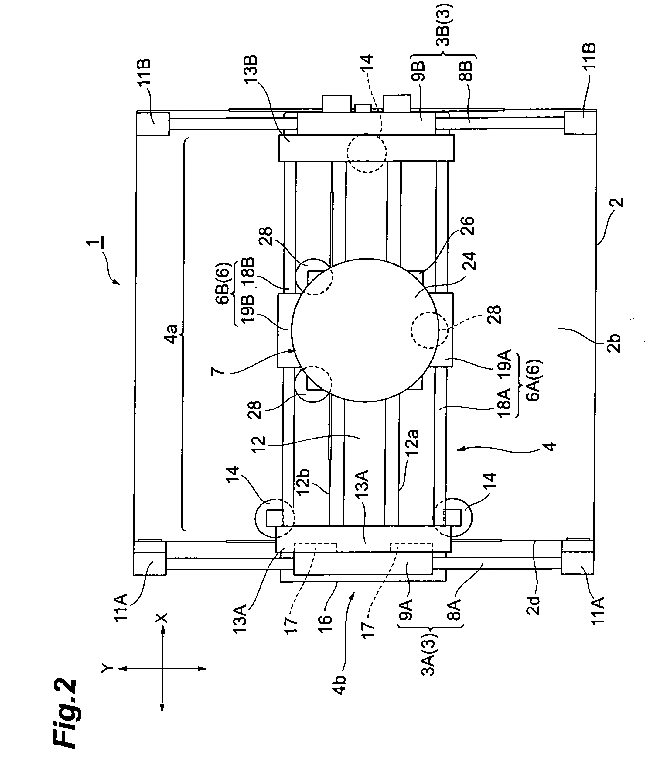 Stage apparatus