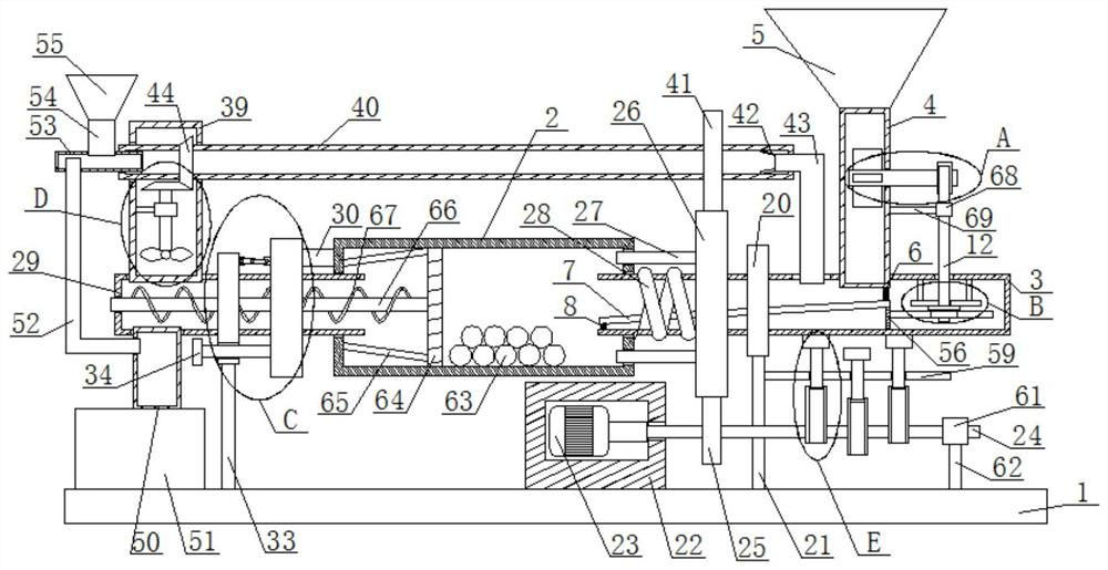 Dust-free efficient ball milling equipment for environmental-friendly cement production workshop